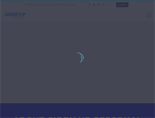 Tablet Screenshot of giddyuppersonaltraining.com